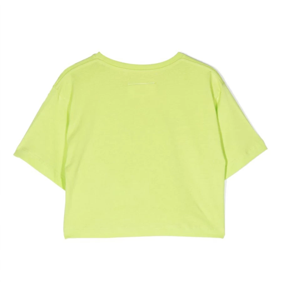 KIDS21 Green Logo Short Sleeve T-Shirt for Kids - Comfortable Cotton Tee with Stylish Design