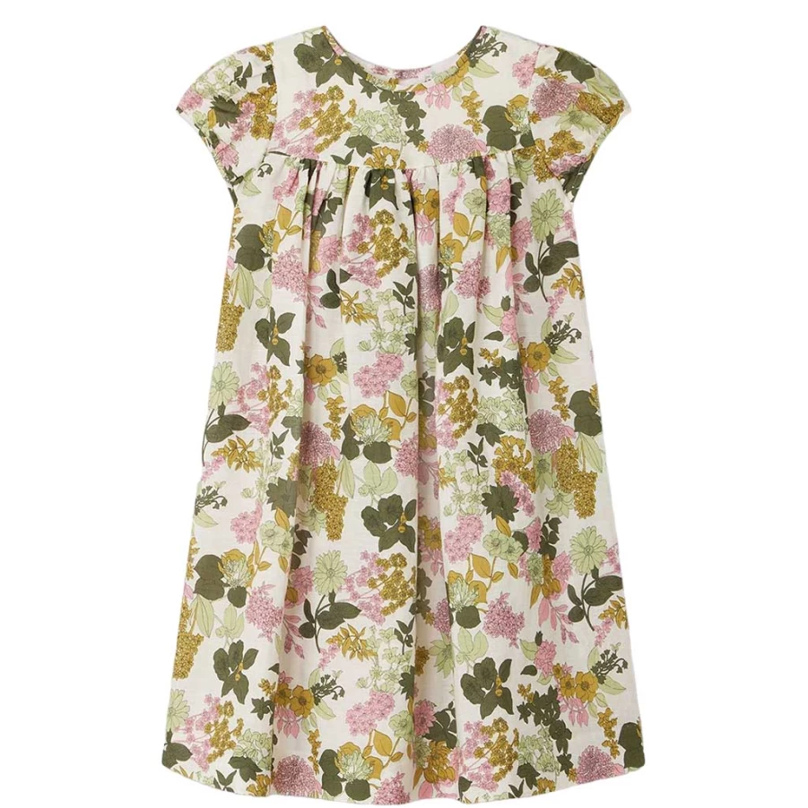 KIDS21 Multi-Colored Printed Dress for Kids - Stylish & Comfortable