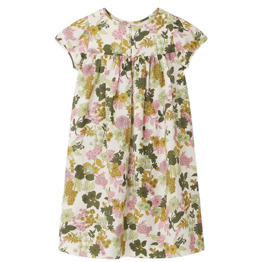 KIDS21 Multi-Colored Printed Dress for Kids - Stylish & Comfortable