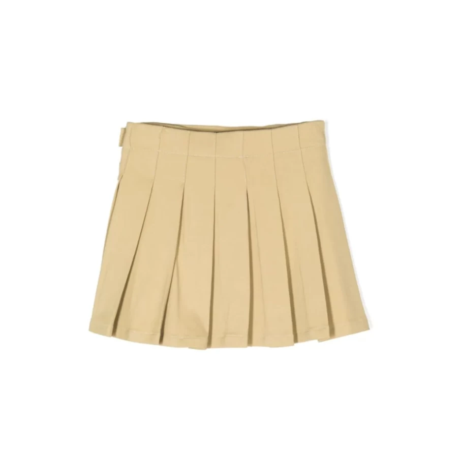 "KIDS21 Green Pleated Skirt for Kids - Stylish & Comfortable"