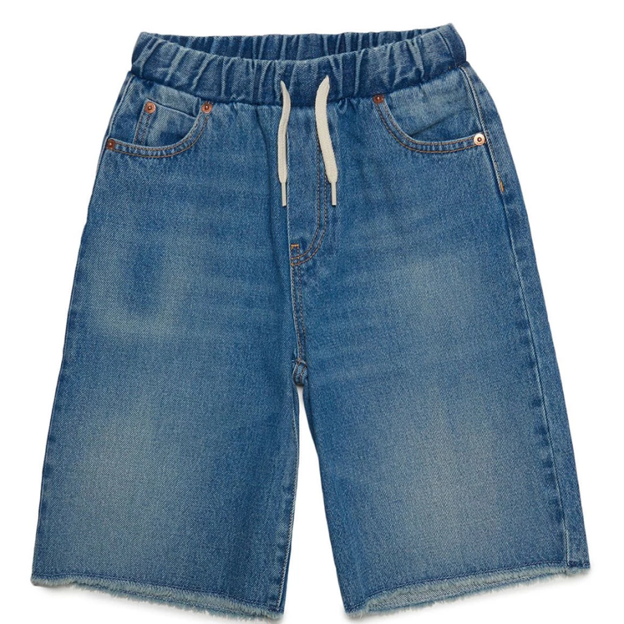 "KIDS21 Indigo Denim Shorts for Kids - Stylish & Comfortable"