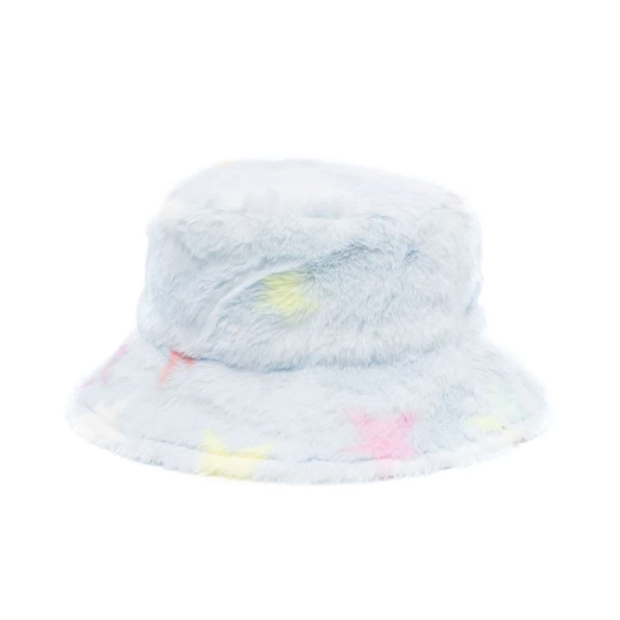 "KIDS21 Multi-Colored Stars Bucket Hat for Kids - Vibrant & Fun Design"