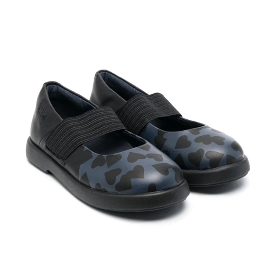 KIDS21 Black Classic Ballerina Flats for Girls - Timeless Comfort & Style