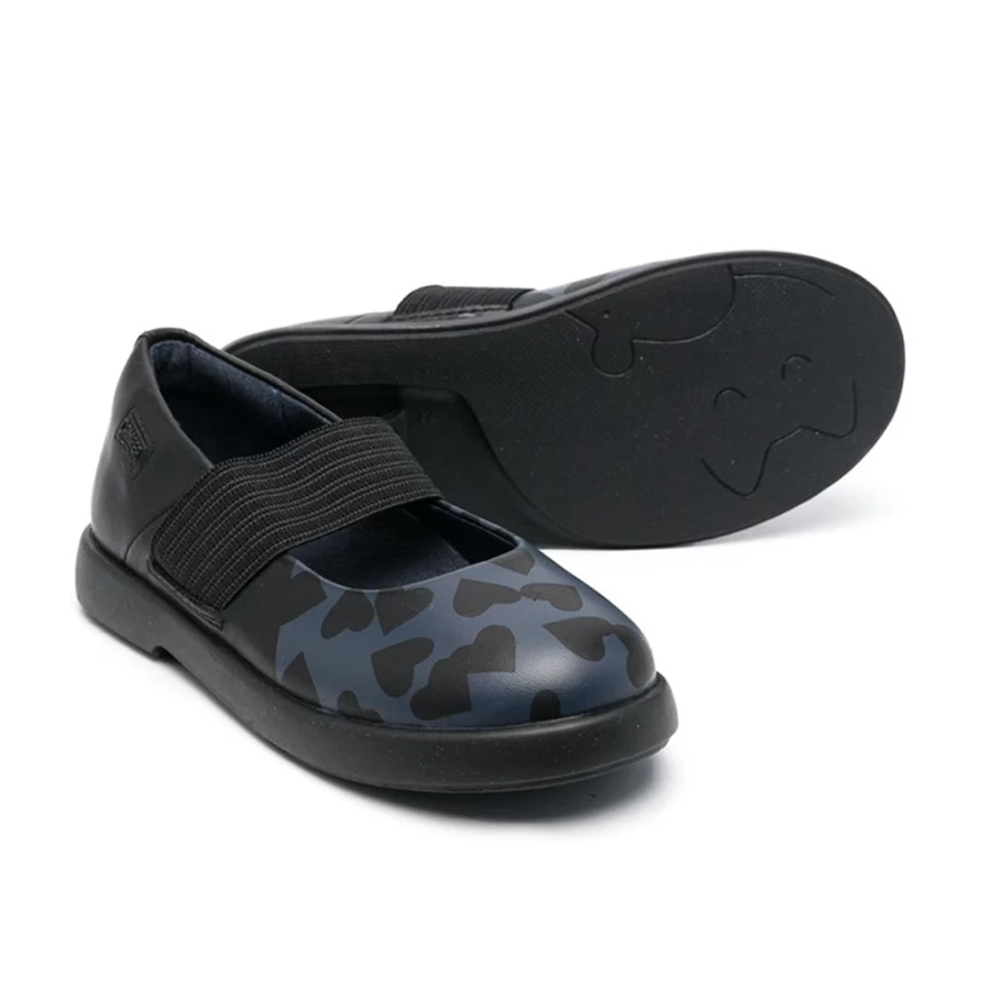 KIDS21 Black Classic Ballerina Flats for Girls - Timeless Comfort & Style
