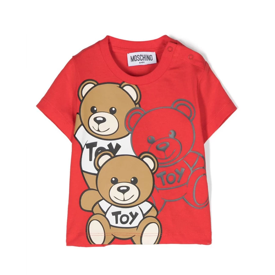 KIDS21 Red Graphic Print T-Shirt for Kids - Bold Design & Comfortable Fit
