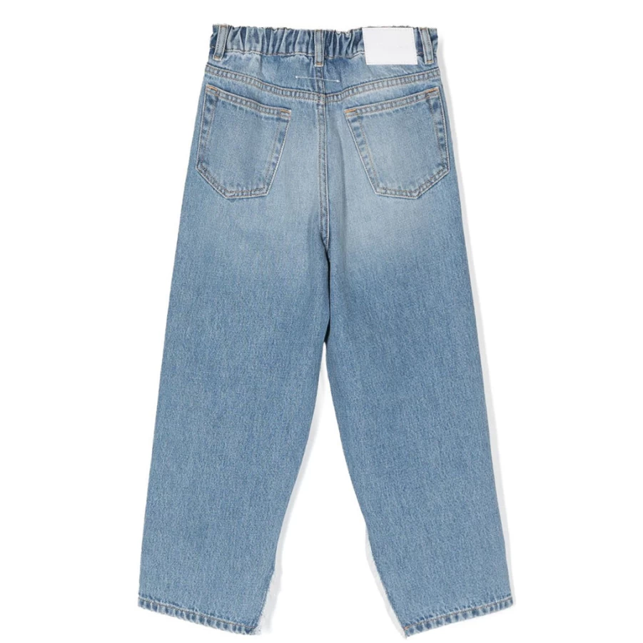 "KIDS21 Blue Five Pocket Jeans for Kids - Stylish & Comfortable Denim"