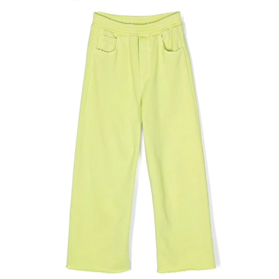KIDS21 Green Wide Leg Sweatpants for Comfort & Style