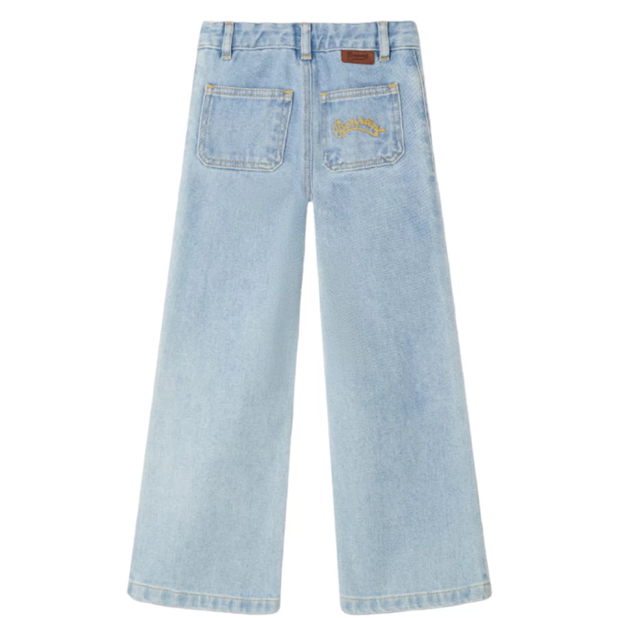 KIDS21 Bestie Trouser for Kids - Comfortable Indigo Denim Pants for Boys & Girls