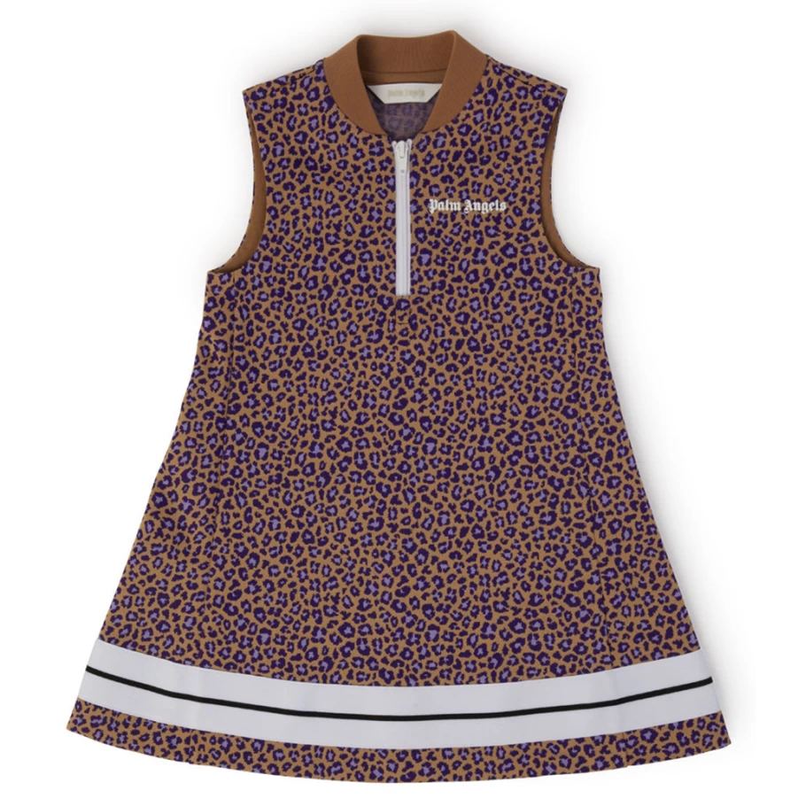 KIDS21 Brown Printed Track Dress for Kids - Stylish & Comfortable