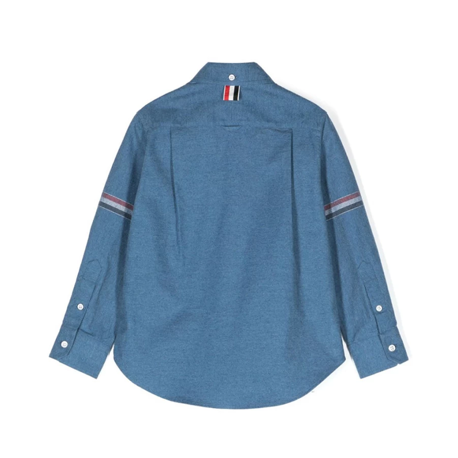 KIDS21 Navy Classic Point Collar Shirt for Kids - Timeless Style & Comfort