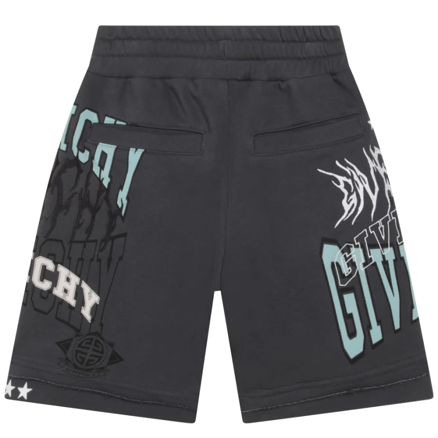 KIDS21 Grey Logo Sweatshorts for Kids - Comfortable Casual Athletic Shorts