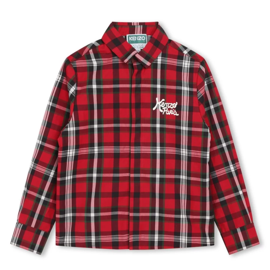 "KIDS21 Red Shirt for Kids - Stylish and Comfortable Cotton Tee"