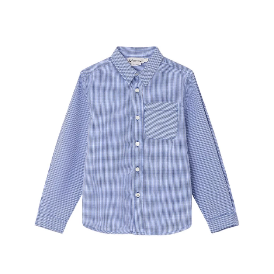 "KIDS21 Tango Shirt for Kids - Indigo Blue Casual Wear"