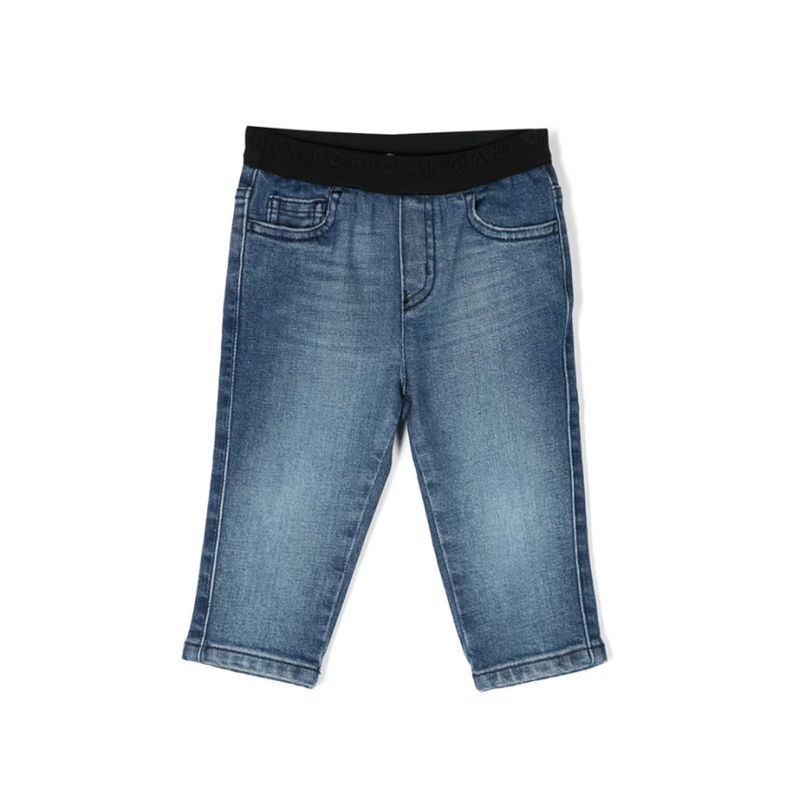 "KIDS21 Blue Denim Trousers for Kids - Stylish & Comfortable Jeans"