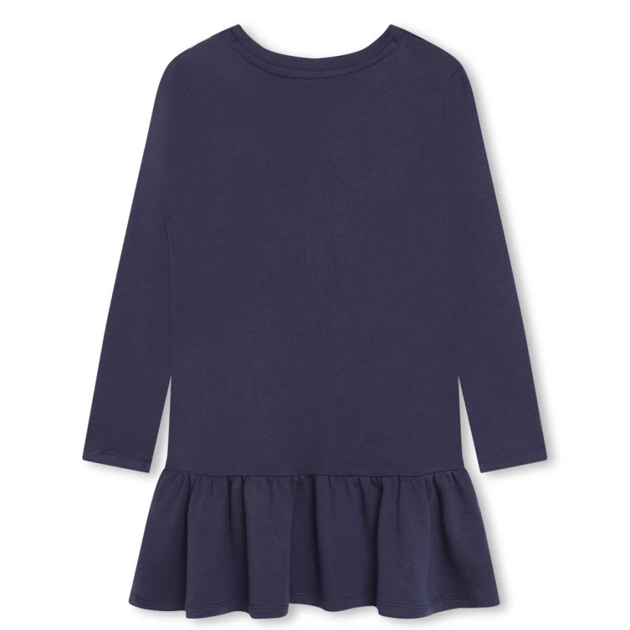KIDS21 Navy Snapshot Bag Print T-Shirt Dress for Kids