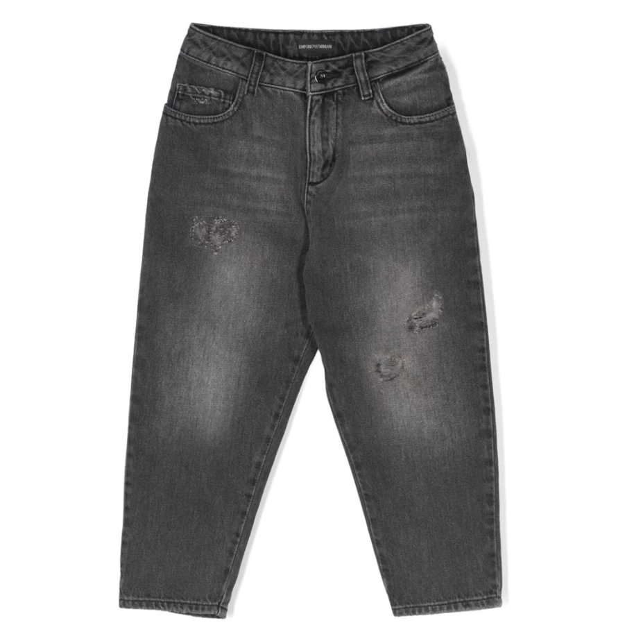 KIDS21 Grey Five Pocket Denim Jeans for Kids - Comfortable & Stylish