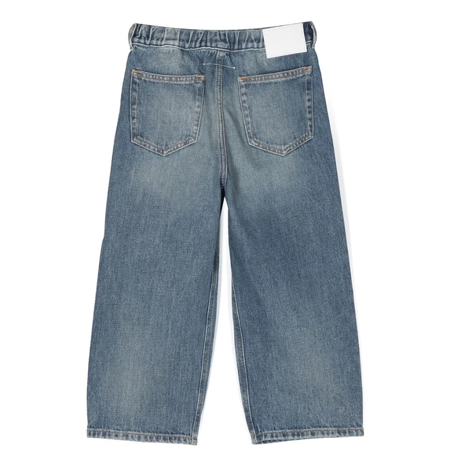 "KIDS21 Washed Indigo Denim Jeans for Kids - Comfortable & Stylish"