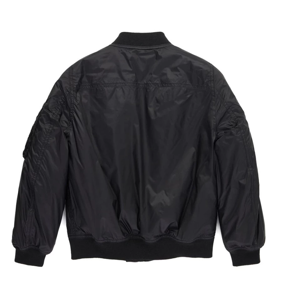 KIDS21 Black Flight Bomber Jacket for Kids - Stylish Aviator Jacket for Boys and Girls