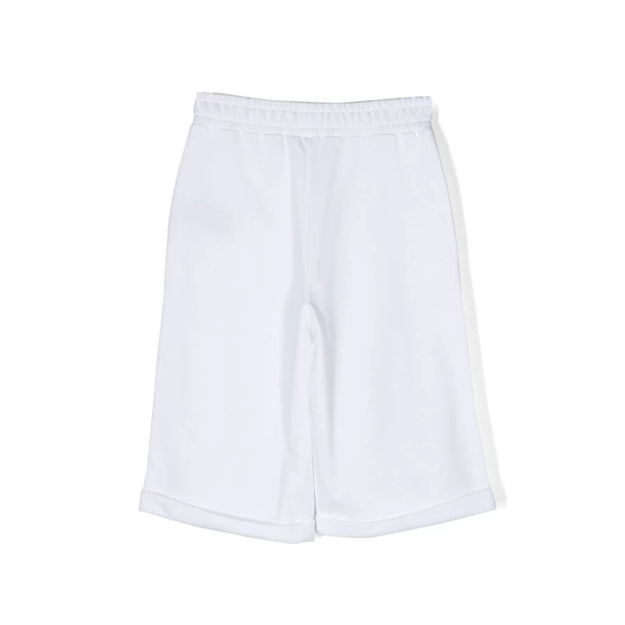 "KIDS21 White Jersey Shorts for Kids - Comfortable & Breathable Summer Shorts"