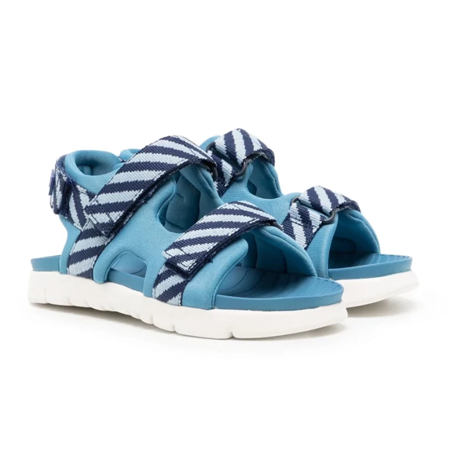 "KIDS21 Multi-Colored Stripey Sandals for Kids – Comfortable & Stylish Footwear"