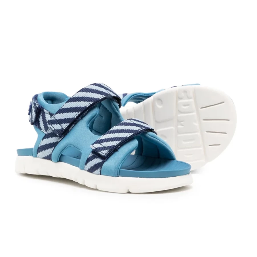 "KIDS21 Multi-Colored Stripey Sandals for Kids – Comfortable & Stylish Footwear"