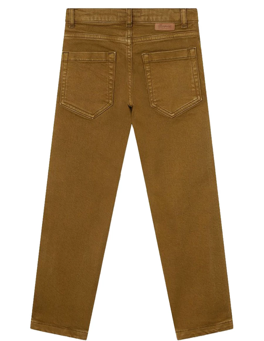 KIDS21 Dewey Khaki Colored Denim Trousers for Kids