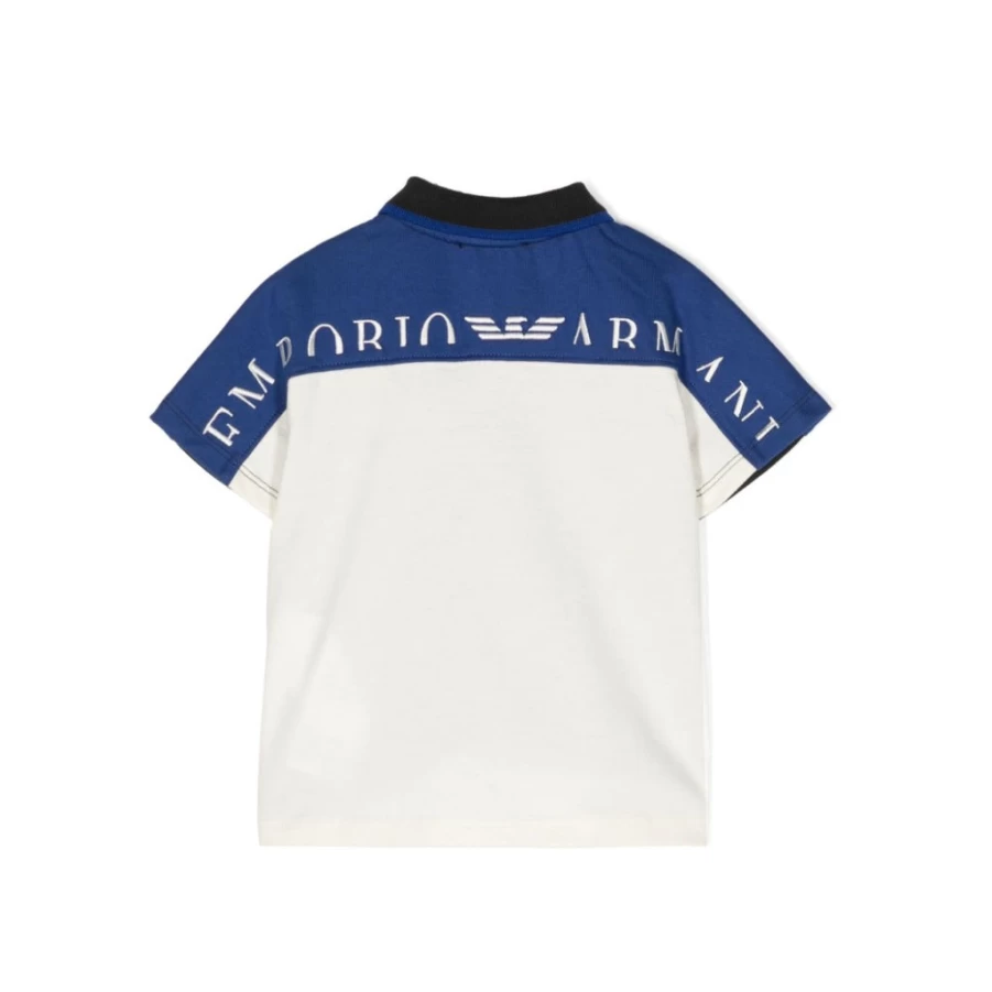KIDS21 Ivory Embroidered Polo Shirt for Kids - Custom Logo Polo Shirt