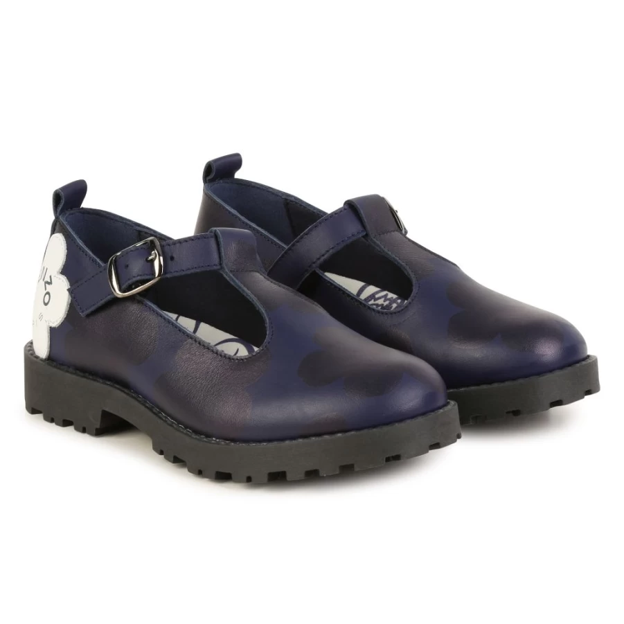 KIDS21 Indigo Ballet Flats for Girls - Comfortable Ballerina Shoes for Kids