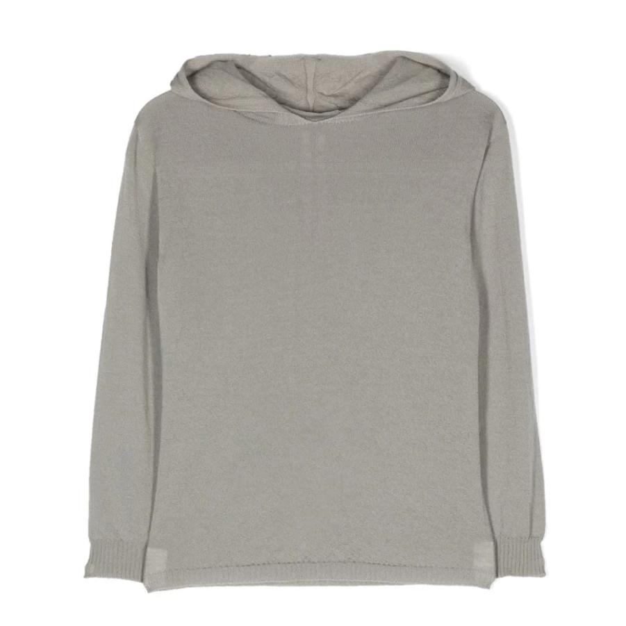 "KIDS21 Ivory Knit Hoodie for Kids - Soft Comfortable Pullover Sweatshirt"