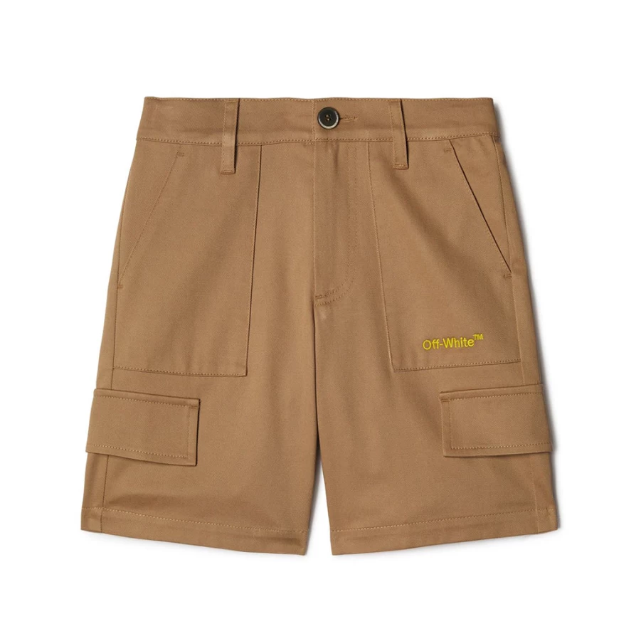 "KIDS21 Brown Cargo Shorts for Kids - Durable & Comfortable Outdoor Shorts"