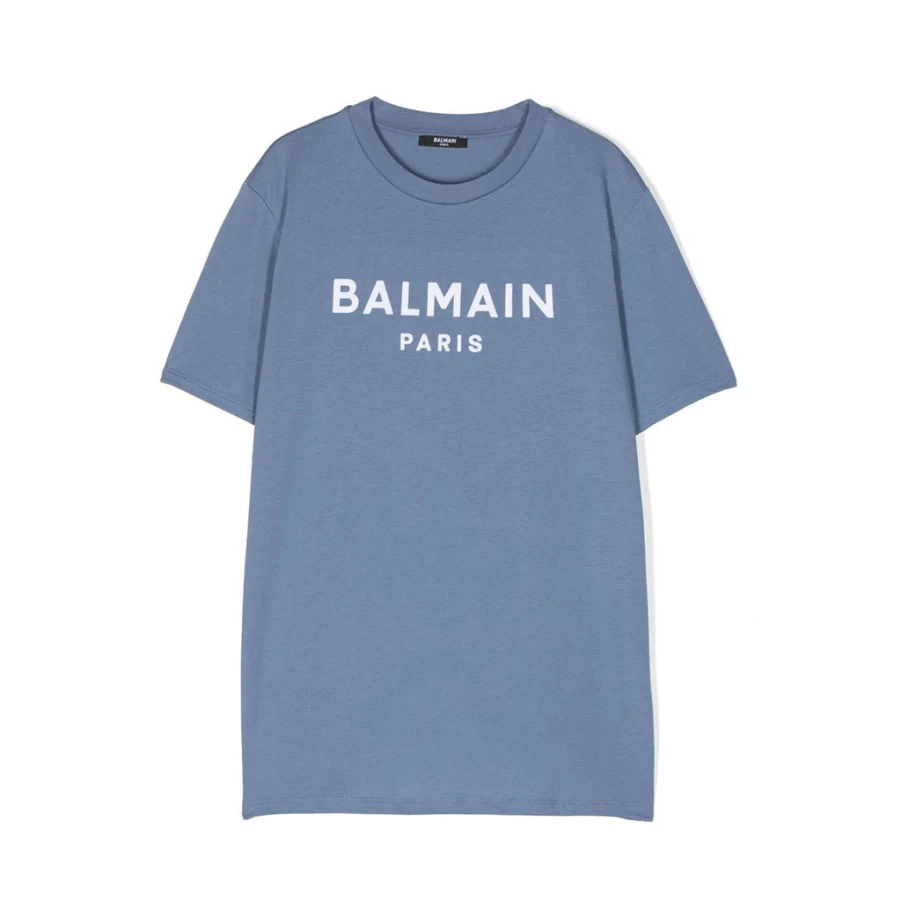 KIDS21 Blue Logo T-Shirt for Kids - Comfortable Cotton Tee with Branded Design