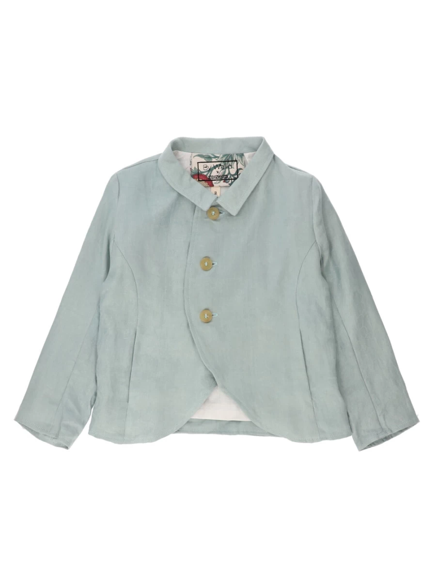 KIDS21 Anna Green Jacket for Kids - Lightweight Water-Resistant Outdoor Coat