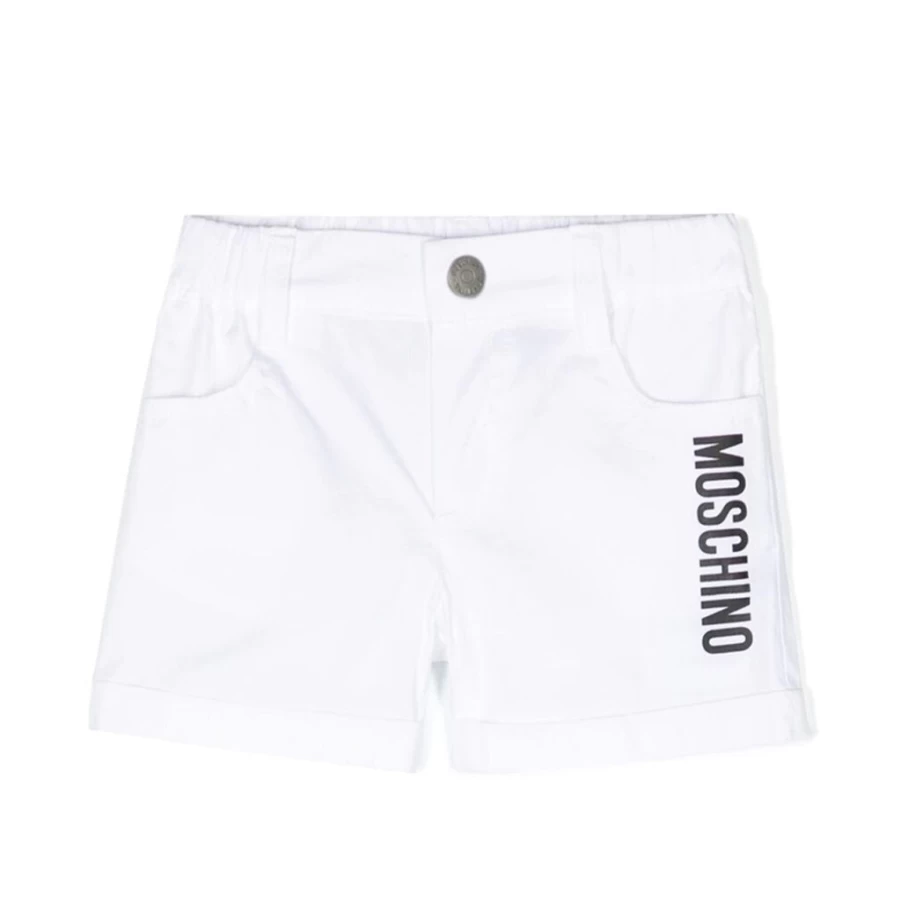 KIDS21 White Toy Bear Print Shorts for Kids - Comfortable & Stylish
