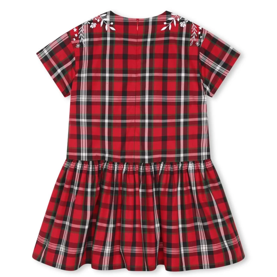 "KIDS21 Red Kids Dress - Stylish and Comfortable Girls' Dress"