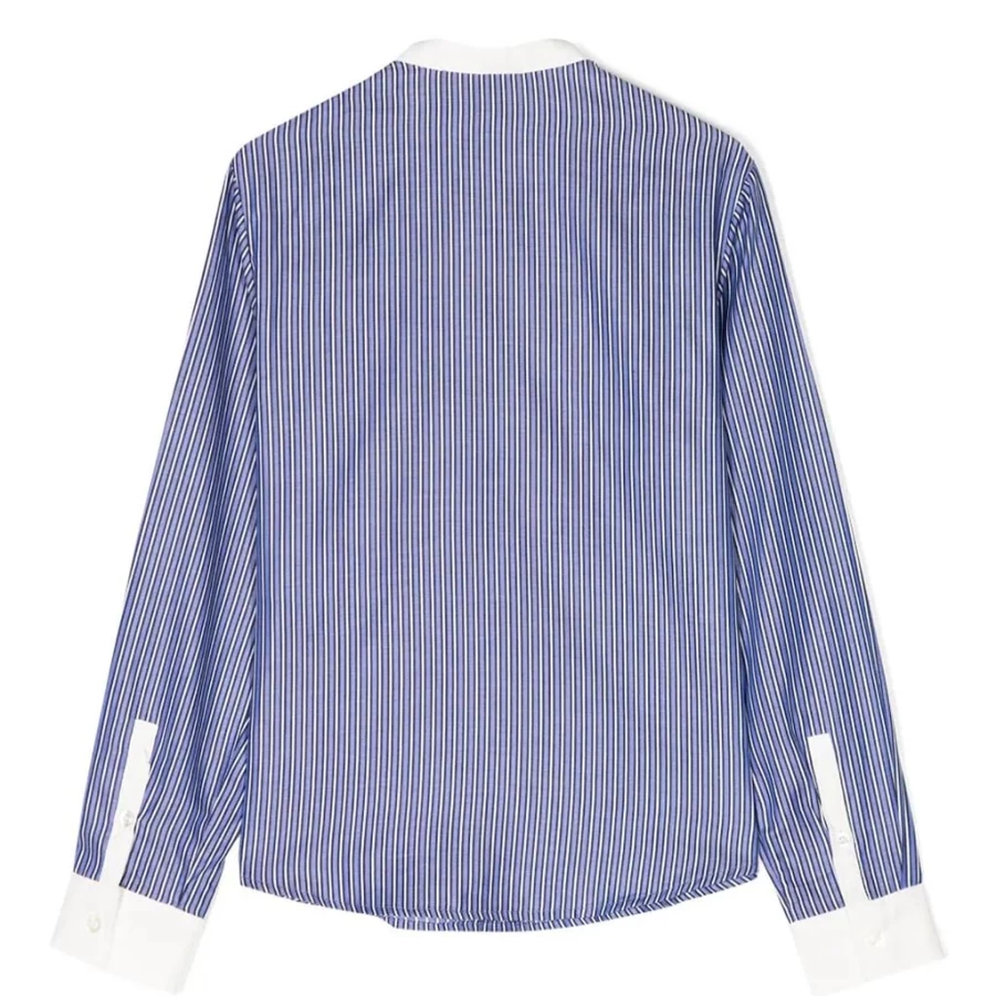 "KIDS21 Boys' Blue Long Sleeve Shirt for Kids - Comfortable Casual Wear"