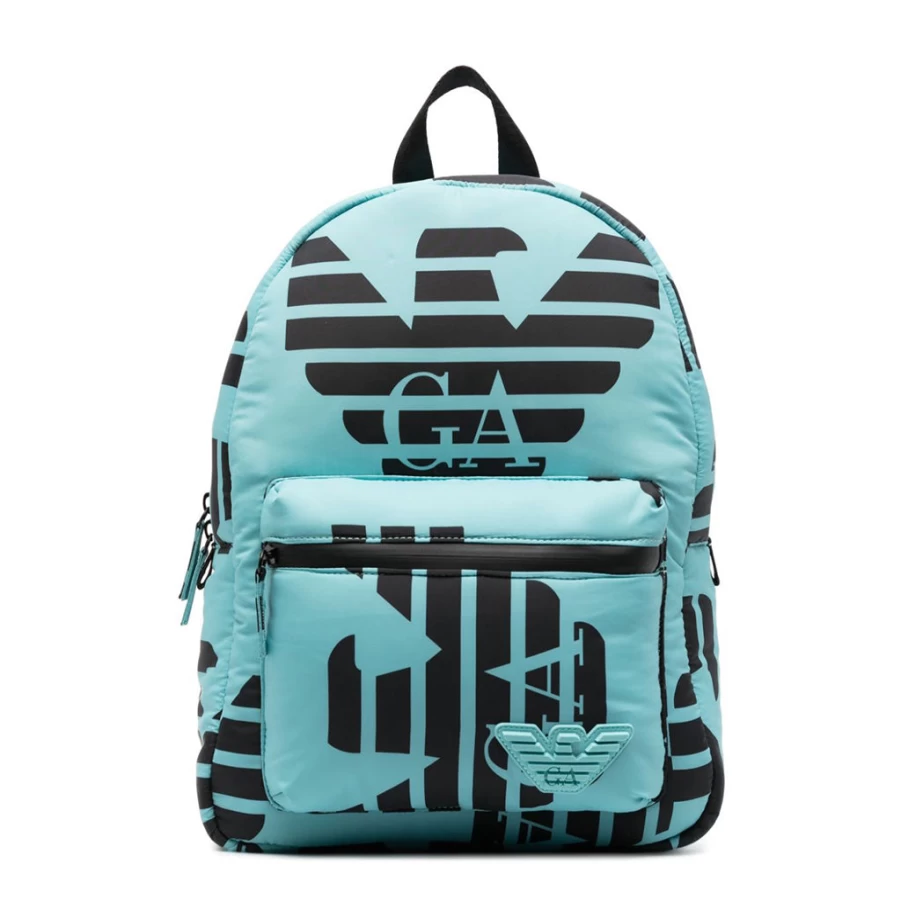 KIDS21 Turquoise Logo Backpack for Kids - Lightweight School Bag with Durable Design