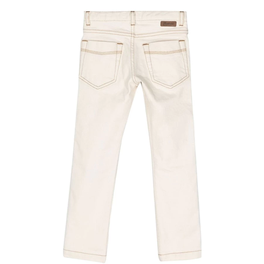 KIDS21 Dewey Trousers for Kids - Ivory Casual Comfort Pants