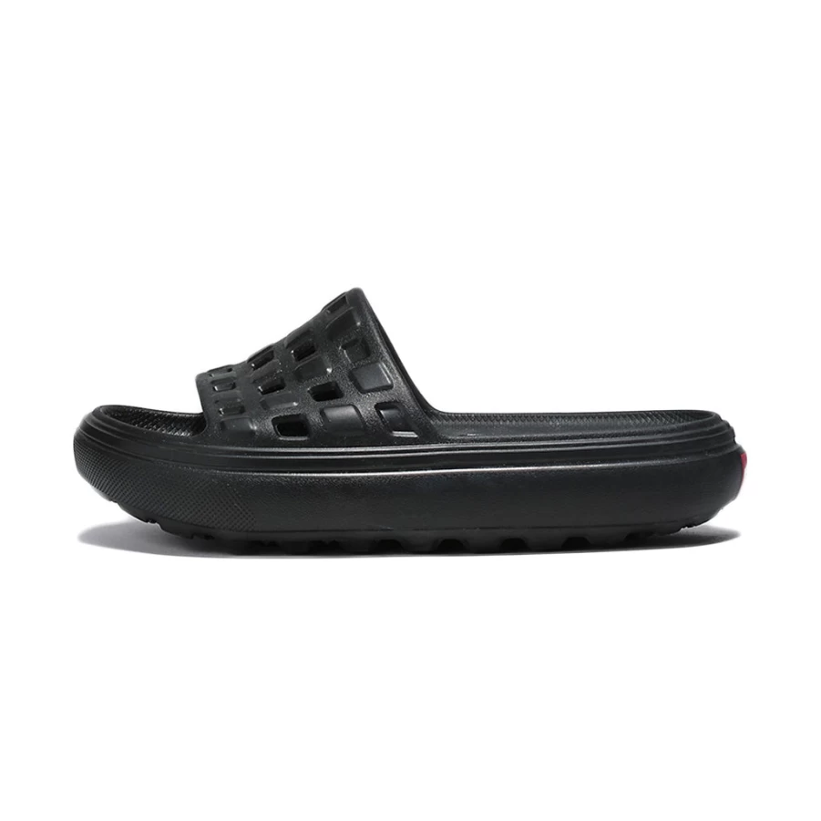 KIDS21 Black Slide-On VR3 Cushion Comfort Sandals for Kids