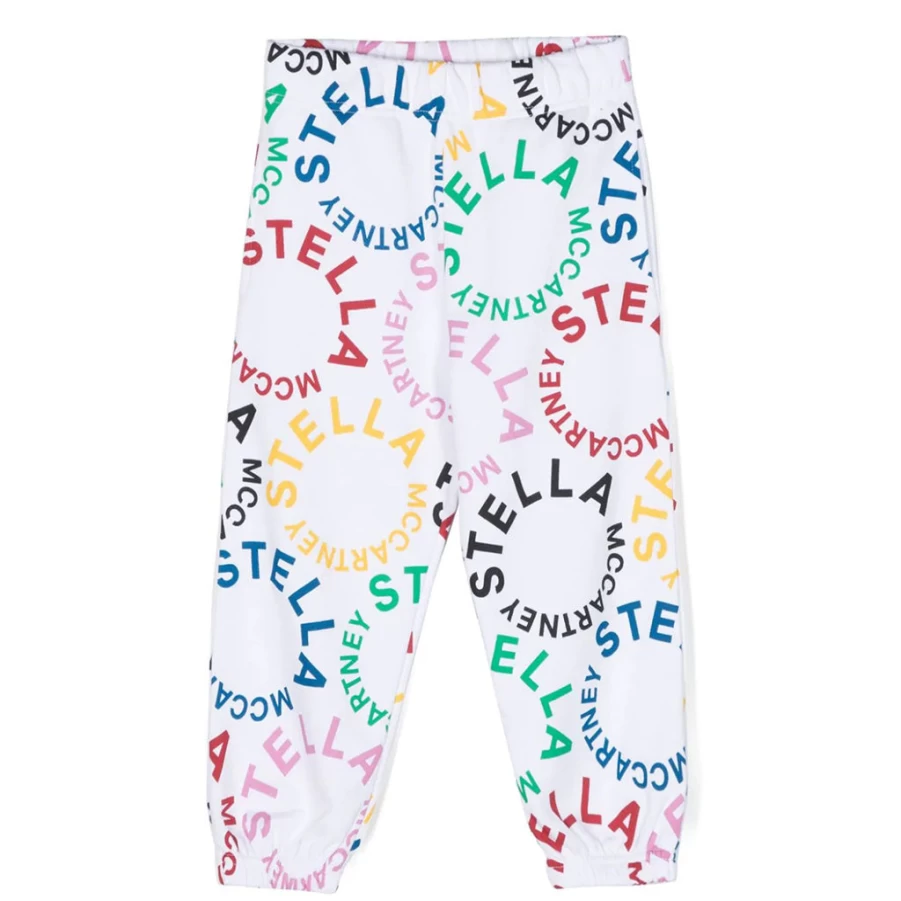"KIDS21 Multi-Colored Graphic Logo Joggers for Kids - Stylish & Comfortable"