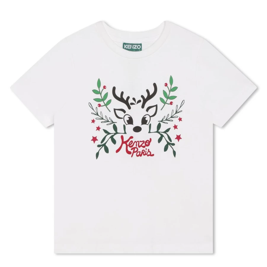 KIDS21 Ivory Short Sleeve T-Shirt for Kids - Soft Cotton Comfortable Tee