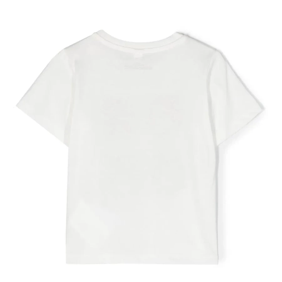 "KIDS21 Ivory Bear Graphic T-Shirt for Kids - Soft and Cute Animal Tee"