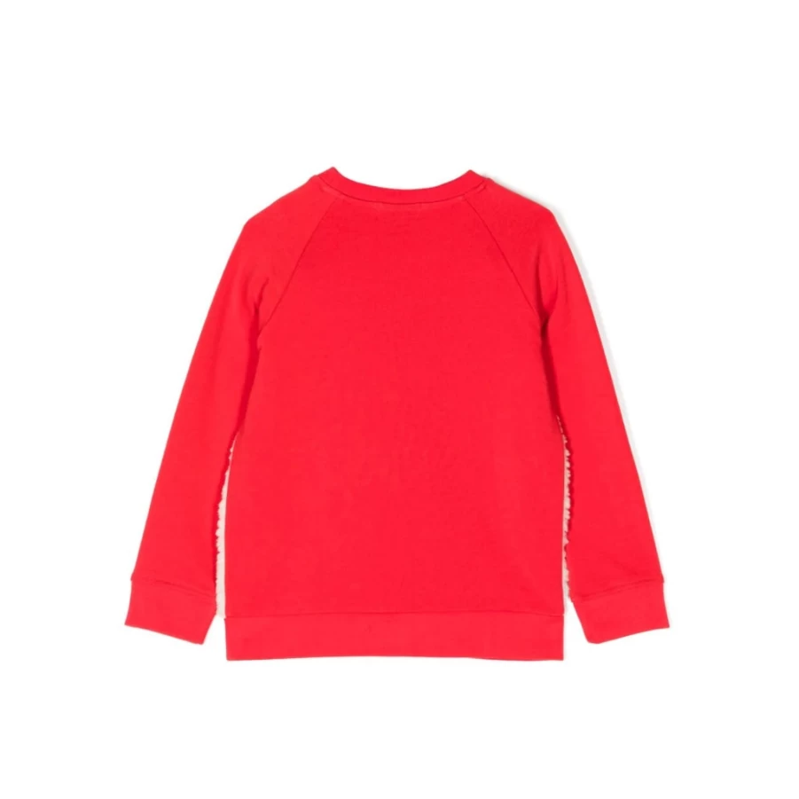 "KIDS21 Red Polar Bear Sweatshirt for Kids - Cozy Winter Animal Pullover"